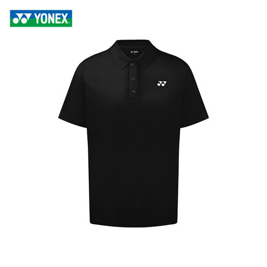2025新款尤尼克斯YONEX羽毛球服速干透气POLO衫短袖立领 115915BCR/215915BCR男女同款 商品图1