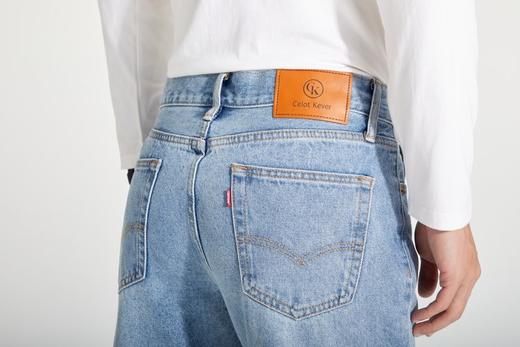 【大牌男士简约直筒牛仔裤8505】品牌同厂👏胯宽腿粗、腿型不好大胆入❗️❗️✅中高腰拉高身材比例，型男，显腿长！-LMH 商品图9