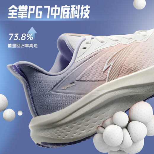 安踏（ANTA）马赫5SE丨PG7缓震跑步鞋女中考体测竞速训练运动鞋跑鞋122515582 商品图1