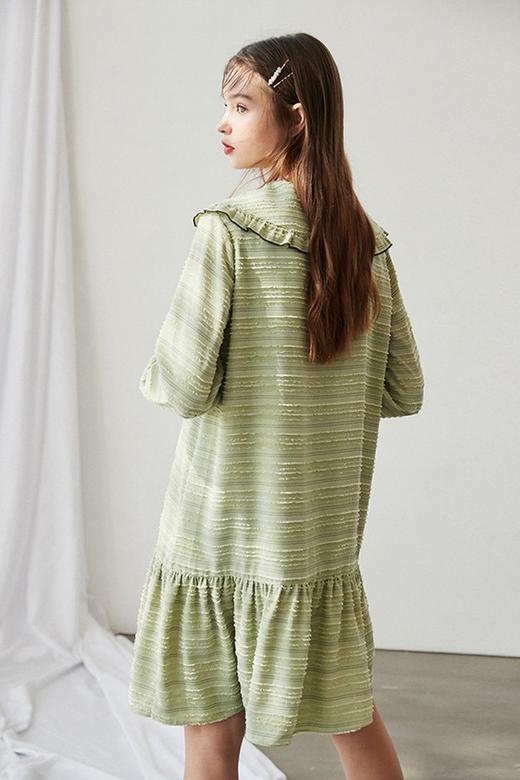 OECE 复古减龄娃娃领系带连衣裙 15385 商品图2