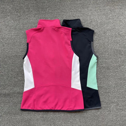 正品林德伯格女款高尔夫马甲，修身款弹性大。
只有深蓝色XS码，玫红色L码XL码各一件。
xs码胸围78，L码胸围94，XL胸围98 商品图7