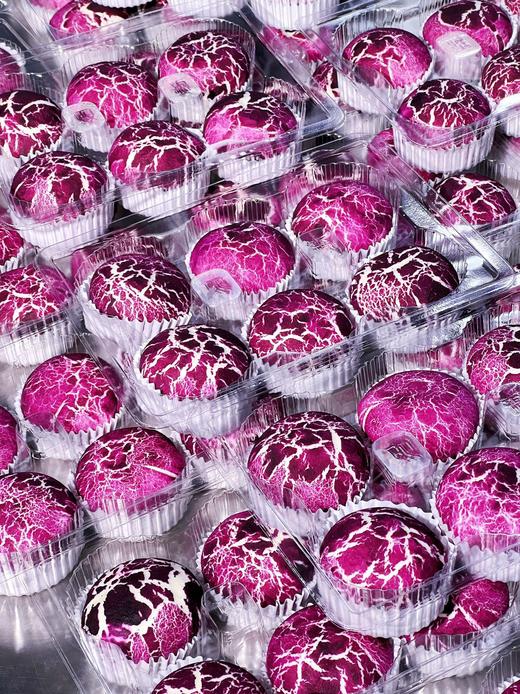 玥小妹爆浆黑芝麻包/奶香紫薯包420g（70g*6个）/袋*2袋优质小麦粉，天然食材 无过多添加，🈚️香精🈚️色素🈚️防腐剂 商品图9