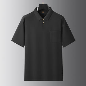【100%棉】【DWP】大依优型大码短袖POLO衫翻领体恤加肥加大男士大号弹力透气舒适夏季半袖