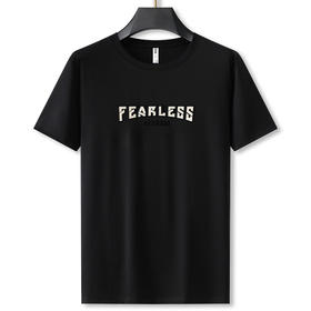 【DG】大依优型大码男装短袖T恤压花半袖体恤男大码圆领打底衫肥佬时尚休闲棉