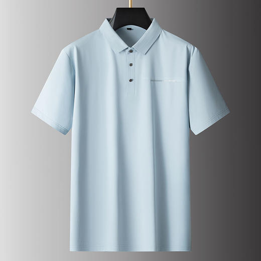 【新款DPS】大依优型大码短袖POLO衫翻领加肥加大肥佬休闲宽松透气上衣男士半袖夏装潮款 商品图6