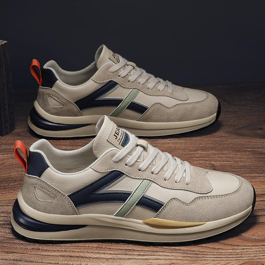 【45-49码】春季特大码男鞋加肥加宽加大号运动休闲板鞋轻便跑步鞋潮 商品图1