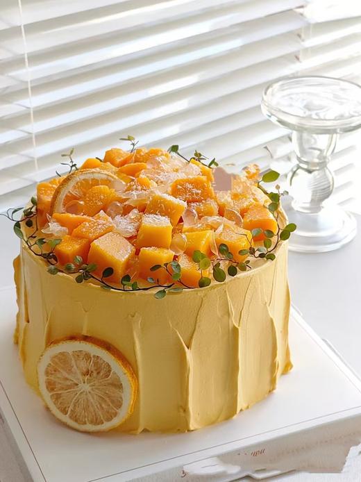 【三款】香缇芒果奶油蛋糕（新鲜水果，因时令改动，有过敏水果请备注） 商品图0