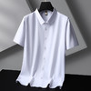 【DG】大依优型大码短袖衬衫商务休闲衬衣男大码夏季薄款打底衫肥佬简约纯色 商品缩略图5