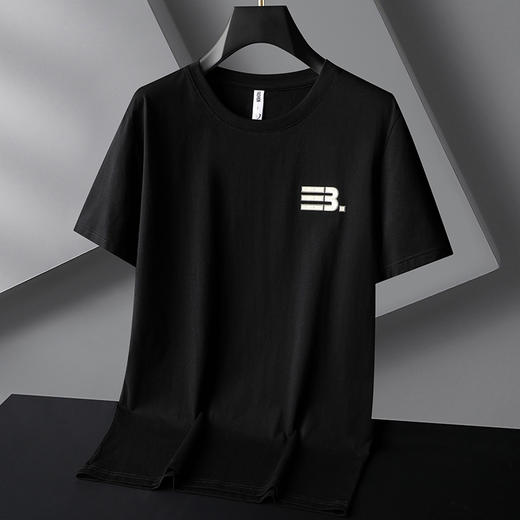 【DG】大依优型大码短袖T恤半袖体恤肥佬圆领打底衫夏季薄款棉质上衣男加肥大码胖子 商品图6