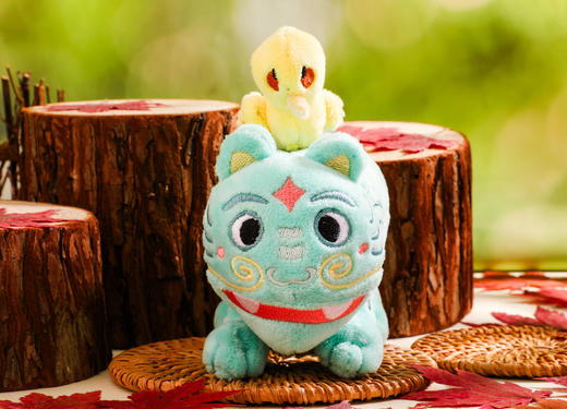 青铜虎王毛绒玩偶 商品图1