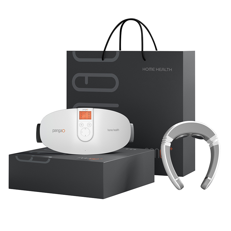 【厂家直供】攀高智能腰腹部按摩仪+颈椎按摩仪Waist3+P6(礼盒套装）