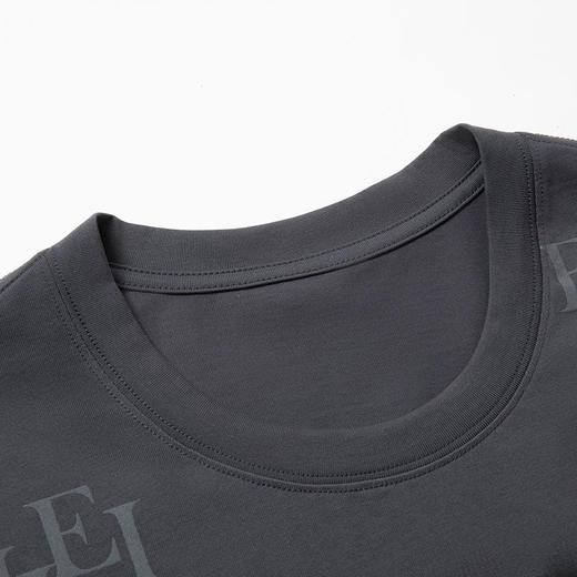 【棉质】【新款DPS】大依优型大码短袖T恤圆领加肥加大肥佬休闲宽松透气上衣男士半袖夏装潮款 商品图2