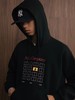 SUPERTOFU(SPTF) /CDT-AW24-H023/爵士剪影图案 加绒连帽卫衣 商品缩略图2