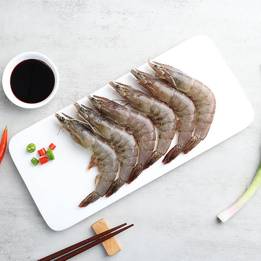 【无抗富硒】正大琥珀虾2斤 30-40尾/kg  水产白虾海鲜 商品图8