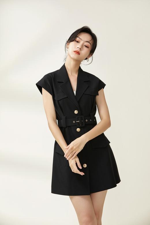 Kai & Kiera 翻领西装式通勤连衣裙 15468 商品图3