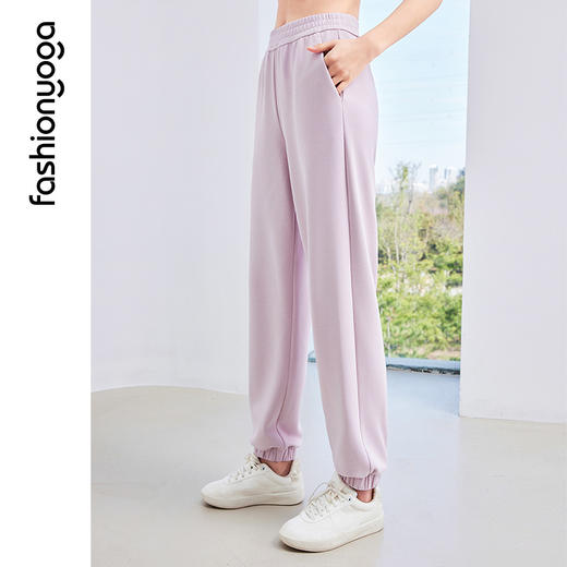 凡圣瑜伽舒适空气层休闲长裤 F15911 商品图4