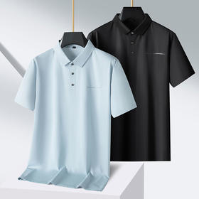 【新款DPS】大依优型大码短袖POLO衫翻领加肥加大肥佬休闲宽松透气上衣男士半袖夏装潮款