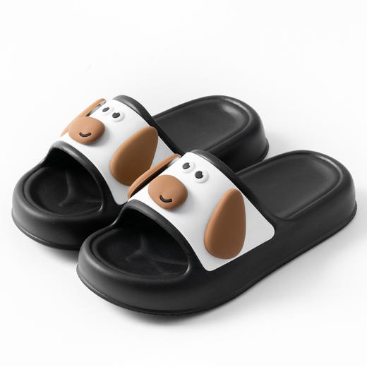 【外穿拖鞋】夏季防滑家居 室内厚底踩屎感 防臭可爱小狗凉拖鞋 不臭脚 商品图4