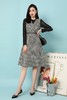 Le Malene 轻奢款假两件西装领连衣裙 15651 商品缩略图3