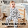 【宝宝服饰】嫚熙弹力丝麻棉儿童家居服套装男女童宝宝睡衣春秋 商品缩略图2