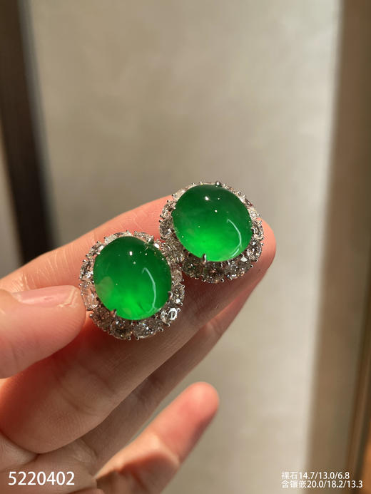 绿蛋耳钉【5220402】具体价格微信咨询 商品图2