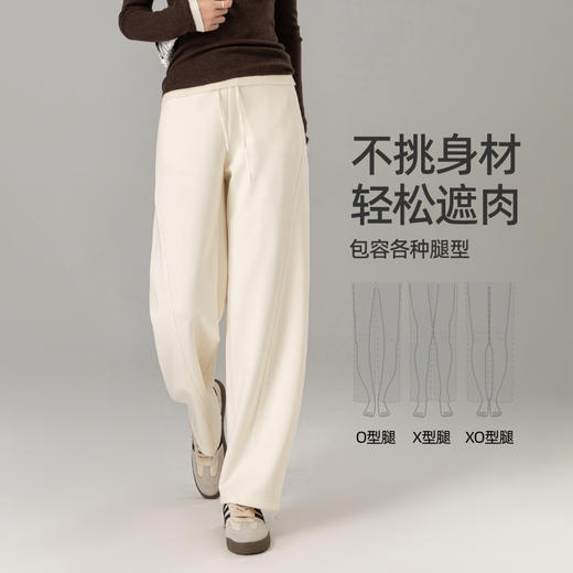 【25年春新品休闲香蕉裤】逸阳宽松显瘦裤子1540 商品图1