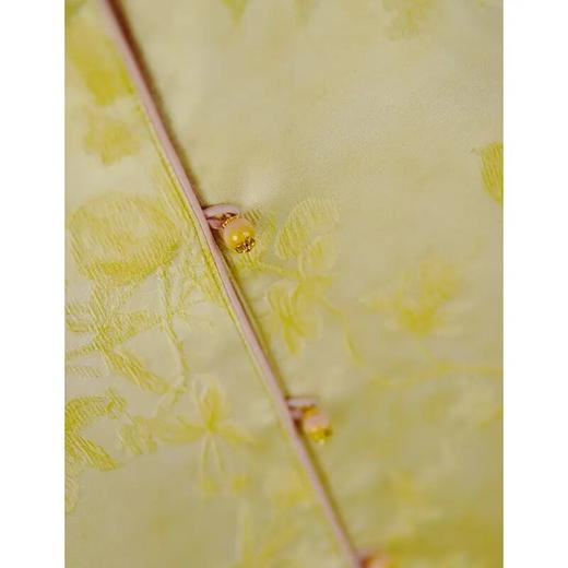 【自】全新升级【铂金会员588/天猫799/差价211】(13001) 洛诗琳2025春款双面穿30姆米真丝桑蚕丝重工提花中式外套女 商品图2