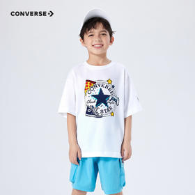 CONVERSE 夏 大童小童 儿童童装T恤 CNVN-TE-H517