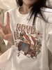 【纯棉短袖t恤】宽松韩版原宿风 新款字母印花 学生全棉体恤ins女装潮  商品缩略图8