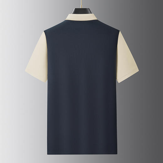 【棉质】【DWP】大依优型大码短袖POLO衫翻领体恤加肥加大男士大号弹力透气舒适夏季半袖 商品图4