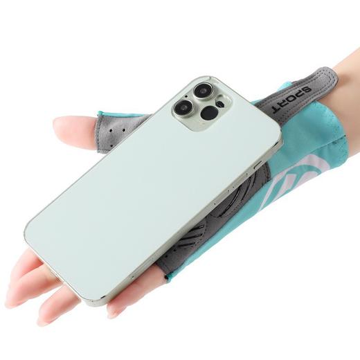 骑行手套男女款户外运动骑车防滑耐磨冰丝透气半指手套 商品图1