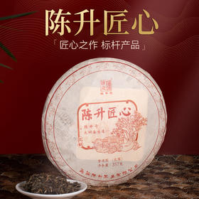陈升号 2021年陈升匠心357g（生茶）
