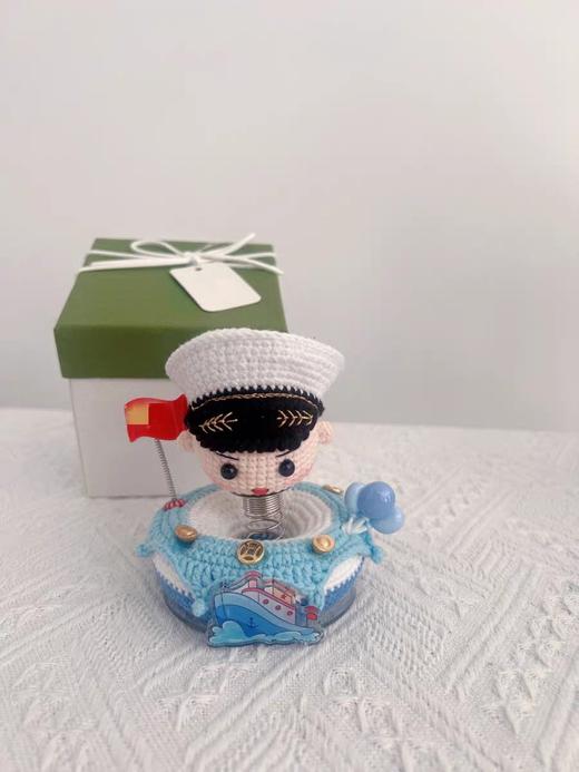 【DIY纯手工钩织卡通摇摇乐摆件】可爱纯手工钩织娃娃车载摆件（手工产品不支持退换）LQQ 商品图6