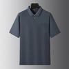 【100%棉】【DWP】大依优型大码短袖POLO衫翻领体恤加肥加大男士大号弹力透气舒适夏季半袖 商品缩略图2