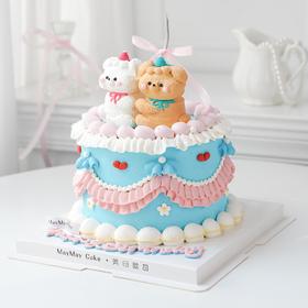 复古小熊蛋糕【C5030】