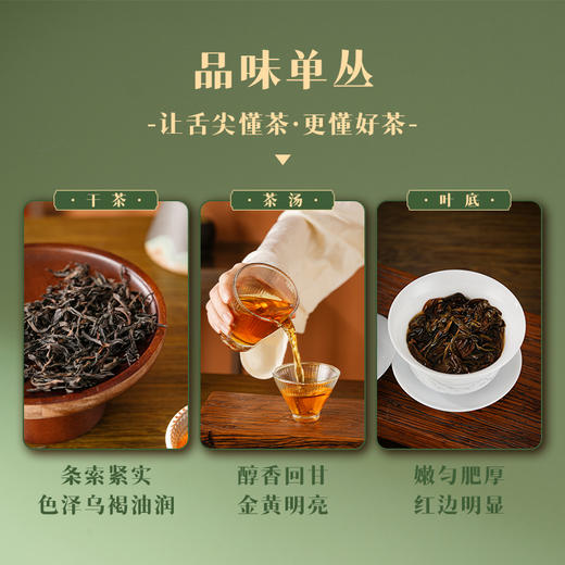 天池丨 传承系列 品鉴装 凤凰单丛 乌龙茶 一级 42g盒装（黄枝香、蜜兰香、水仙、八仙、鸭屎香、杏仁香） 商品图1