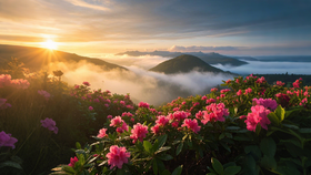 4月14日【云浮】天露山杜鹃一天摄影