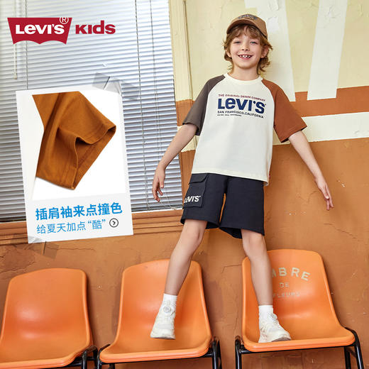 LEVIS 夏 大童小童儿童童装T恤 LVB-AG-N196 商品图3