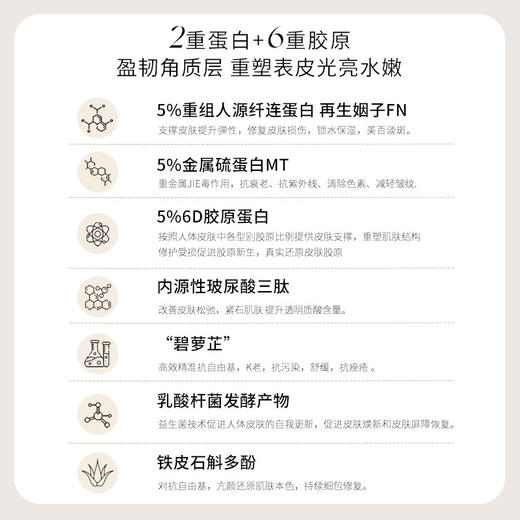 进口真实薰衣草纯露2重蛋白+6D立体胶原+三肽玻尿酸 减压舒缓敏敏淡化痘印祛痘红血丝维稳淡化陈年痘印解du120ml 商品图1