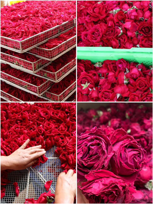 墨红玫瑰花 抱抱桶 100克 有礼袋 商品图5