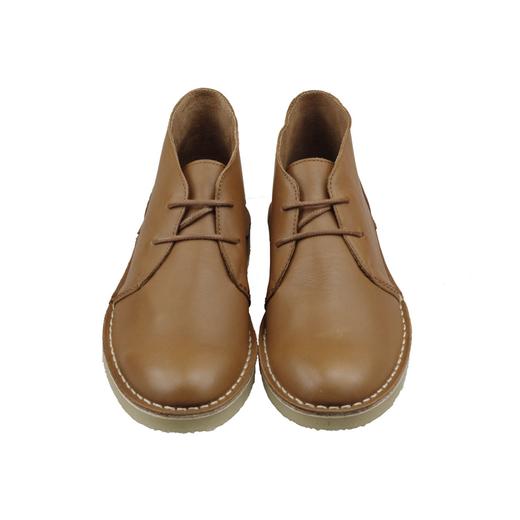 断码特价43码（44码）——葡萄牙原产男士经典踝靴休闲鞋佐罗ZORRO黄褐色 商品图4