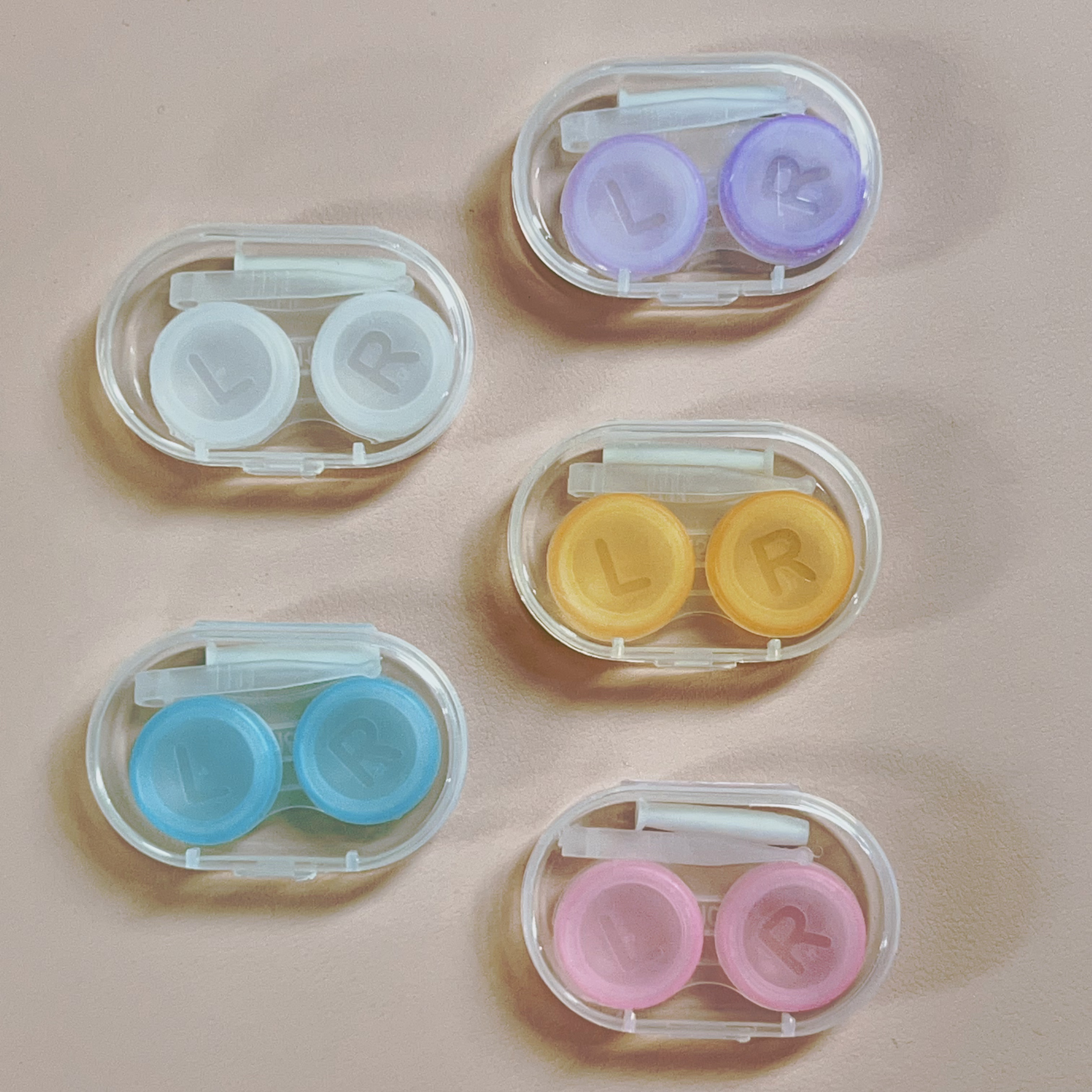 可爱彩色隐形眼镜盒美瞳盒114