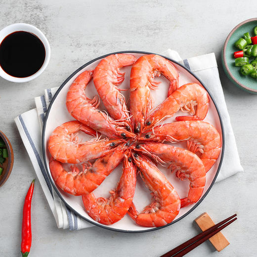 【无抗富硒】正大琥珀虾2斤 30-40尾/kg  水产白虾海鲜 商品图2