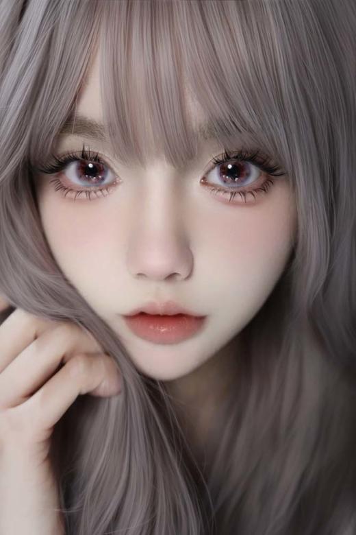 Vigour girl 半年抛 花间蝶影 直径14.2mm着色13.7mm 商品图6