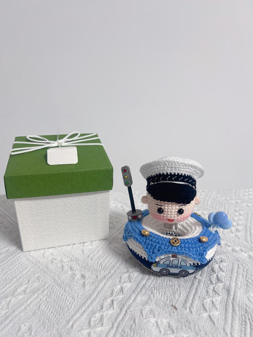 【DIY纯手工钩织卡通摇摇乐摆件】可爱纯手工钩织娃娃车载摆件（手工产品不支持退换）LQQ 商品图1