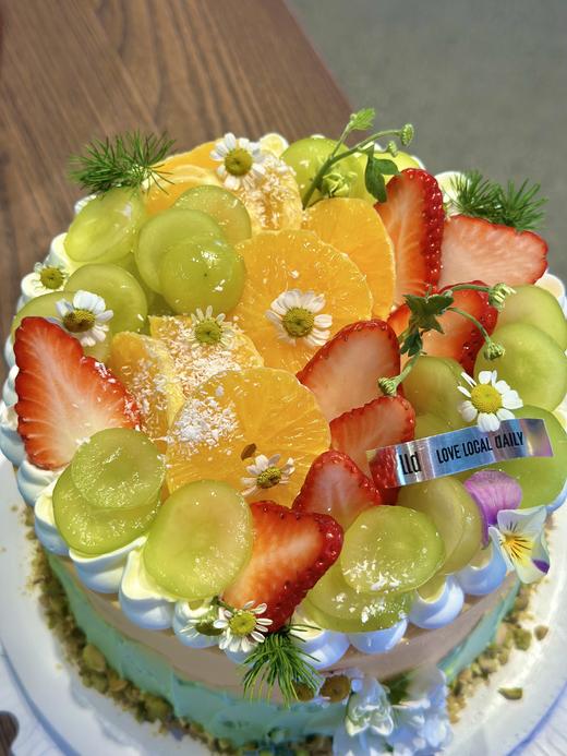 【2025新品】橙漫山茶花【开心果柑橘桂馥兰香茶】·奶油蛋糕 商品图1