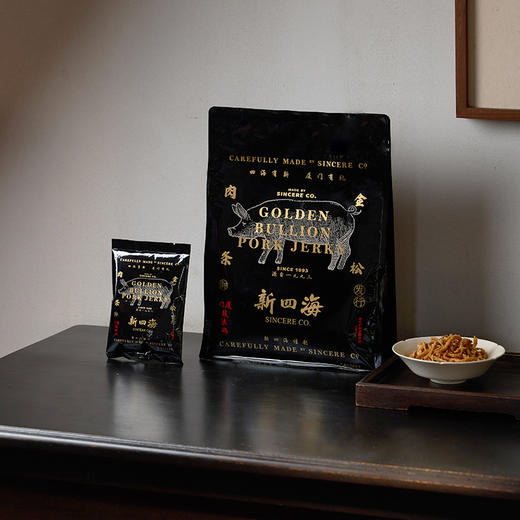 新四海金松肉条香脆猪肉条袋装小零食 商品图0