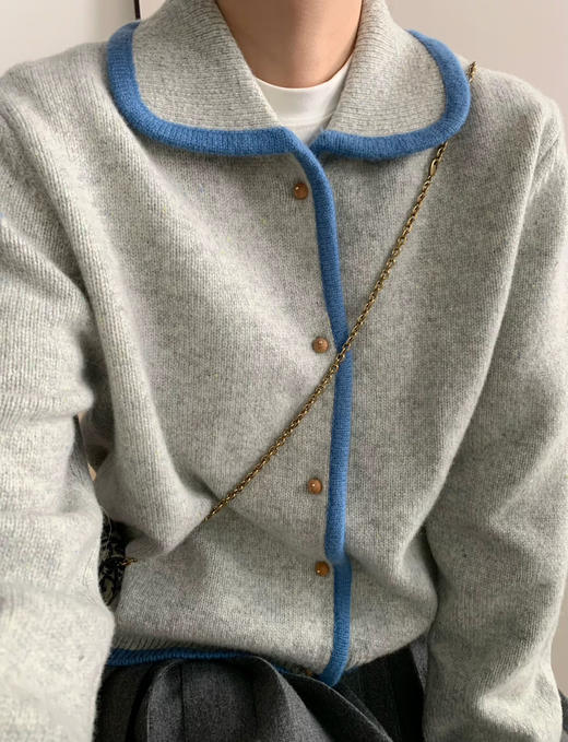 海盐蓝开衫 商品图4