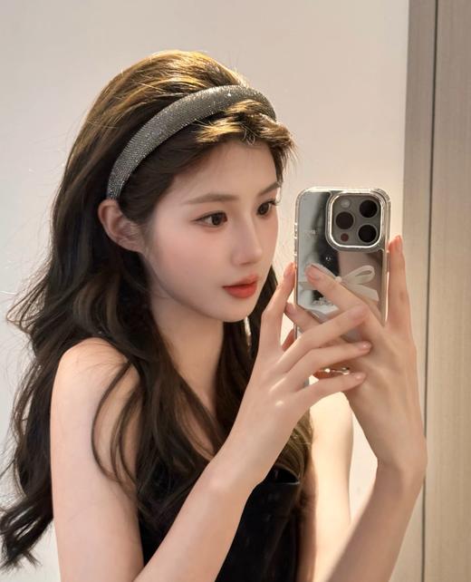 质量超好，爆闪闪钻发箍，大头大脸扁头友好，高颅顶千金风。 商品图3