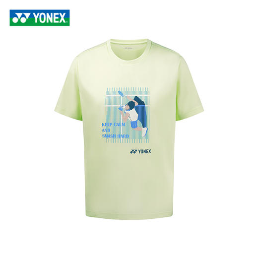 2025新款尤尼克斯YONEX羽毛球服速干短袖比赛服 115945BCR/215945BCR男女款短袖 商品图3